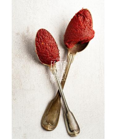 RETURN TO THE AEGEAN Local Homemade Mixed Paste Glass Jar - 1 Kg. (TOMATO AND SWEET PEPPER PASTE MIX) - Buy Online on GoSupps.com