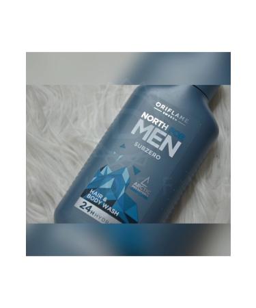Oriflame North For Men Subzero Hair and Body Shampoo 250 ml - Buy Online on GoSupps.com