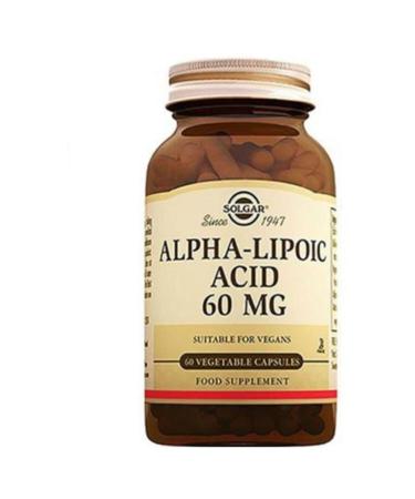 Solgar Alpha Lipoic Acid 60 Mg 30 Capsules