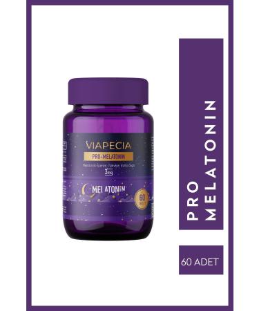 Viapecia Pro-melatonin 3 Mg 60 Tablets For Adults