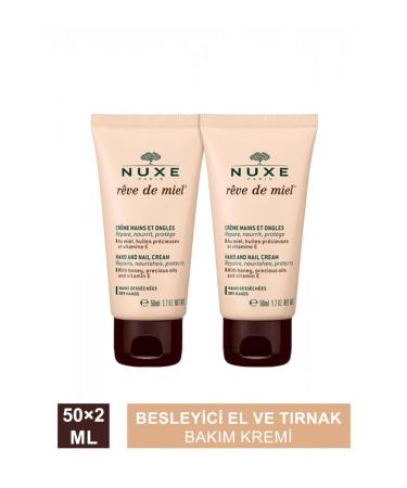 Nuxe Reve De Miel Creme Mains Et Ongles 2x50ml - Buy Online on GoSupps.com