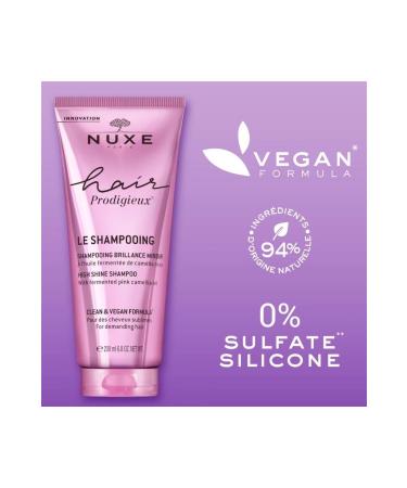 Nuxe Hair Prodigieux High Shine Shampoo 200 ml - Buy Online on GoSupps.com