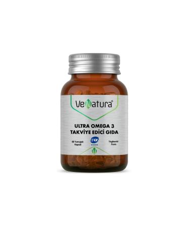 Venatura Ultra Omega 3 Food Supplement 60 Capsules
