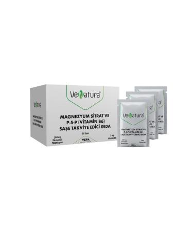Venatura Magnesium Citrate and P-5-p (vitamin B6) Food Supplement 60 Sachets