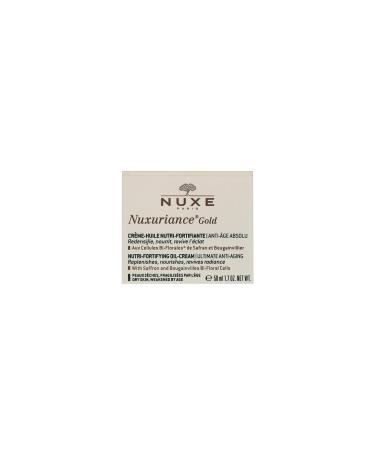 Nuxe Nuxuriance Gold Nutri Fortifying Oil Cream Day Cream 50 Ml