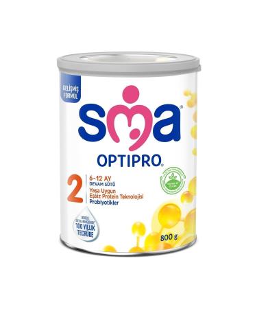 SMA Number 2 Optipro Child Follow-On Milk 800 gr 2-pack - Buy Online on GoSupps.com