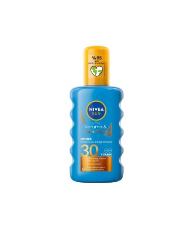 NIVEA Sun Spf 30 Protection & Bronze Melanin Extracts Spray Sun Cream 200 Ml