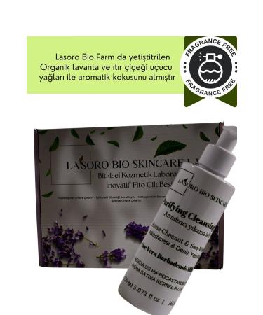 Lasoro Bio Skincare Lab Prufying Cleaning Face Wash Gel with Organic Marine Collagen - Buy Online on GoSupps.com