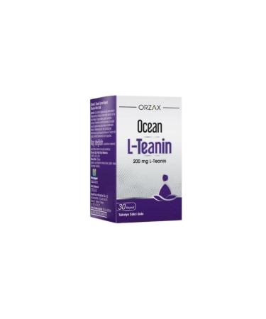 Orzax Ocean L-Theanine Containing Supplementary Food 200mg 30 Capsules