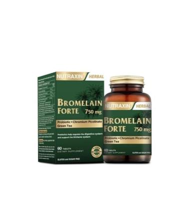 Nutraxin Bromelain Forte 60 Tablets