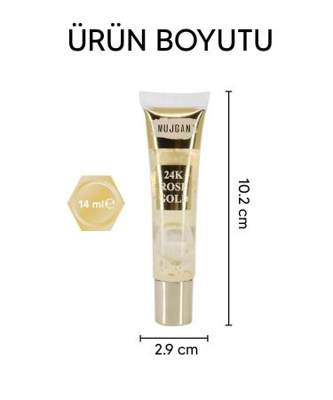 MUJGAN Gold Particle Lip Gloss Gold - Buy Online on GoSupps.com