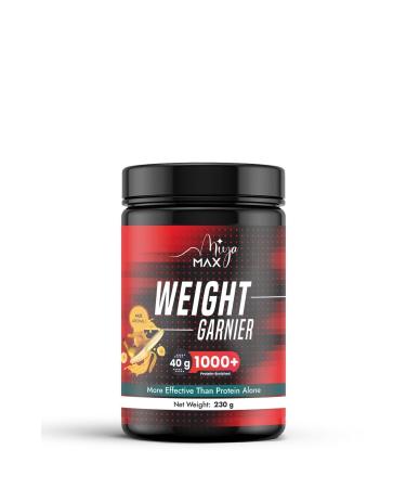 Elisamax Weight Gainer Appetite Stimulating Protein Powder Banana and Cocoa Flavored Weight Gaining Powder (1 PIECE SET) - Buy Online on GoSupps.com
