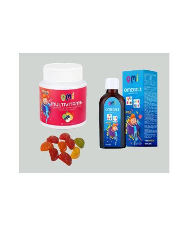 OMI Multivitamin & OMI Omega 3 Syrup 2-Piece Set