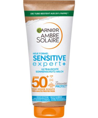 Garnier Garnier Ambre Solaire Sun milk sensitive expert+ SPF 50+ 175 ml