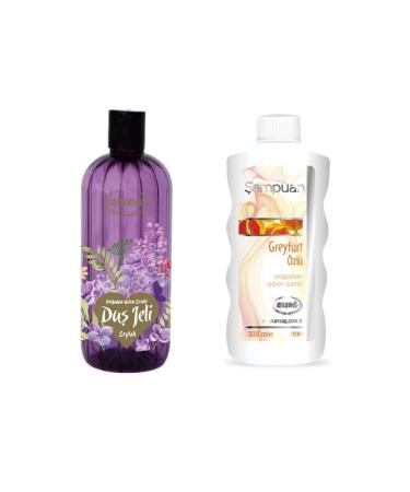 Ersa ERSA GRAPEFRUIT EXTRACT SHAMPOO + ERSA LILAC SHOWER GEL 500 ML
