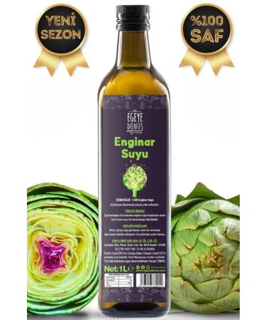 RETURN TO THE AEGEAN Artichoke Juice - 1 Liter-Glass Bottle - (Pure Detox Juice Antioxidant Concentrated Drink Liver Friendly) - Buy Online on GoSupps.com