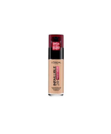 L'Oreal Paris Infaillible 24 Fresh Wear Foundation 145 Beige Rose 30 ml