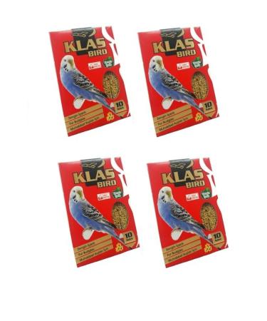 Klas Bird Budgie Honey Crackers 4-Pack (4 Packs of 10)