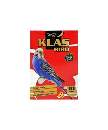 Almond Aquarium Klas Bird 10 Piece Honey Budgie Cracker Honey Cracker 5 Pieces