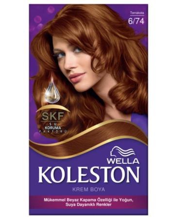 Wella Koleston Kit 6.74 Terracotta Hair Dye