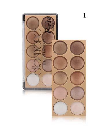 Roesia Rose Cosmetics Diamond 10-Piece Eyeshadow Palette - No 1