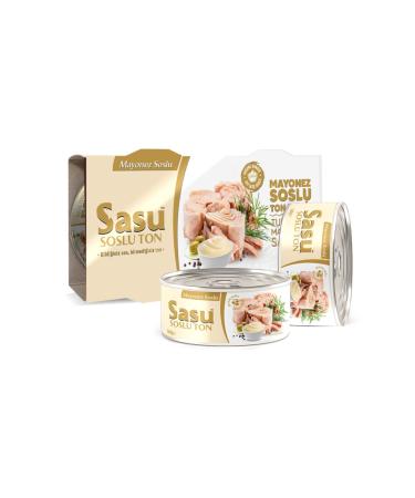 SASU SAUCE Tuna with Sasu Mayonnaise Sauce 12x160g Large Piece