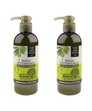 Ey p Sabri Tuncer 2 Pack Natural Olive Oil Hand and Body Lotion 250 ml