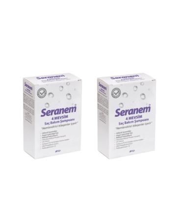 Seranem Moisturizing Keratin 4 Seasons Hair Care Shampoo 300 Ml X 2