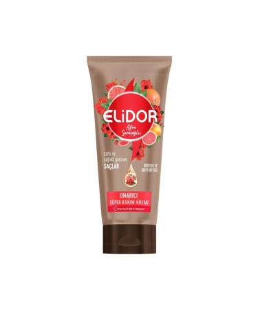 Elidor Healthy and Lively Looking Hair By Afra Sara o lu Super Care Cream 170 Ml