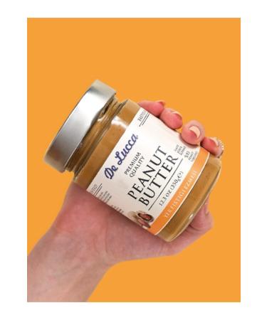 DeLucca Peanut Butter 350g - Buy Online on GoSupps.com
