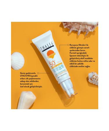 Thalia Liposome Technology Daily Moisturizing Sun Face Cream 50spf 50ml - Buy Online on GoSupps.com