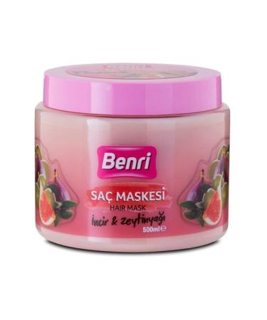 Benri Hair Mask Fig & Olive Oil 500 Ml
