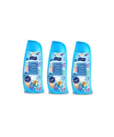 Hobby Shower Gel Fresh Care Sea Minerals 500 ml X 3 Pieces