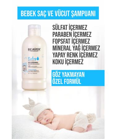 Beaver Baby Hair and Body Shampoo