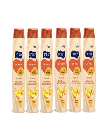 Hobby Hair Conditioner Classic Balsam 600 ml X 6 Pieces