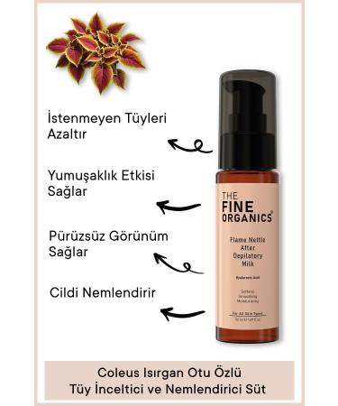 THE FINE ORGANICS Nettle Extract Hair Thinning and Moisturizing Care Milk 50 ml