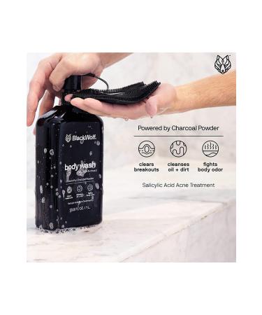 BLACK WOLF Salicylic Acid Anti-Acne Body Shampoo 1LT - Buy Online on GoSupps.com