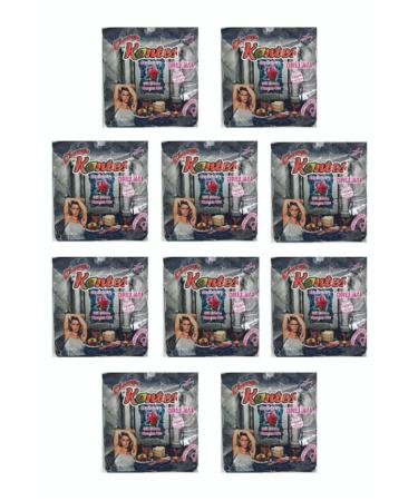 Countess 10 Pieces Rose Scented Countess Hair Removal Bath Herb Powder - Z rn k Herb.