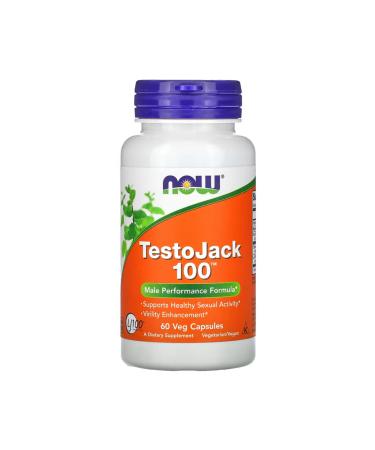 Now Foods Testojack 100 60 Veg Capsules