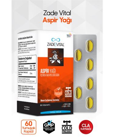 Zade Vital Safflower Oil 60 Softgels