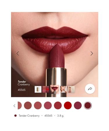 Oriflame Giordani Gold Eternal Glow Lipstick SPF 25 Tender Cranberry - Buy Online on GoSupps.com