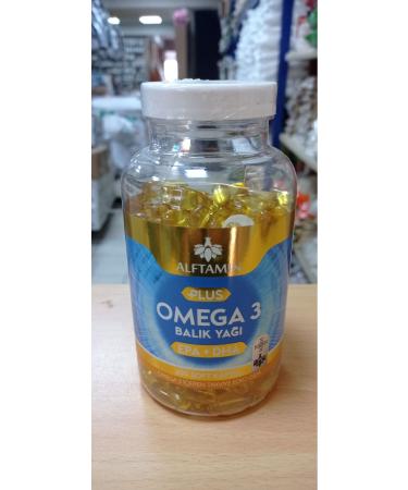 ALPHATAMINE Omega 3 Fish Oil Softgel 200 Pieces