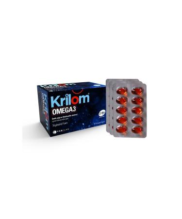 Krilom Krilom Omega-3 Fish Oil 50 Capsules