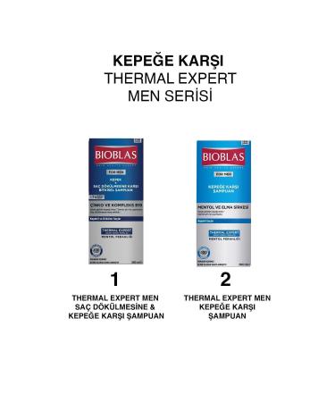 Bioblas Thermal Expert Men Anti-Dandruff Shampoo 360 ml - Buy Online on GoSupps.com