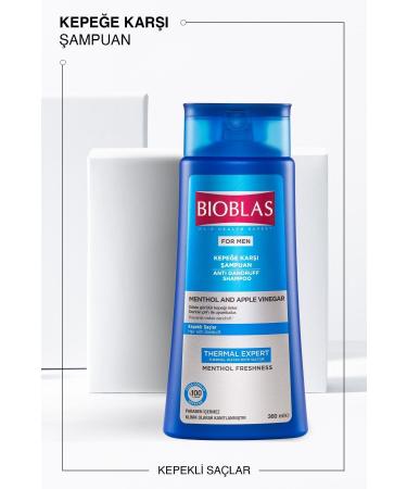 Bioblas Thermal Expert Men Anti-Dandruff Shampoo 360 ml - Buy Online on GoSupps.com