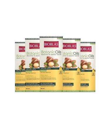 Bioblas Argan Oil Nourishing & Repairing Shampoo (For All Hair Types) 360 ml 5 Pieces