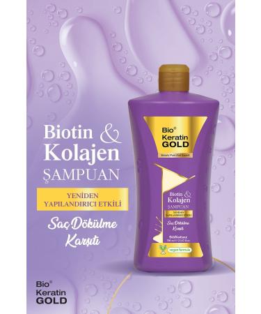 Bio Keratin Gold Biotin & Collagen Restructuring Effective Salt-Free Shampoo 700 ml