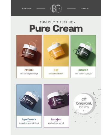 Lamelin Hyaluronic Acid Moisturizing Face Care Cream Lamelin Hyaluronic Pure Cream 50 ml - Buy Online on GoSupps.com