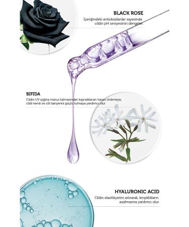 GLOUR Black Rose Even Skin Tone Equalizing Moisturizing Effective Serum 30Ml - Buy Online on GoSupps.com