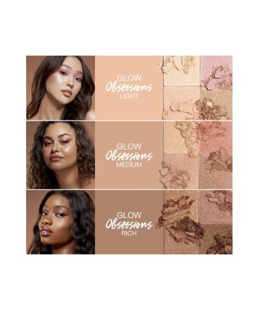 Huda Beauty Glow Obsessions Highlighting Palette Light 6.4g Stariumcosmetics